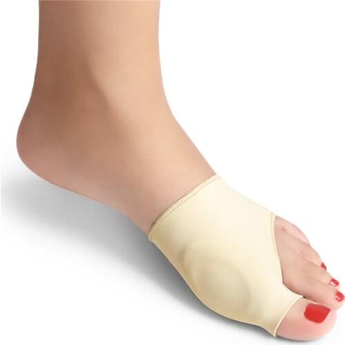 1 Pair Hallux Valgus Protector Bunion Corrector Gel Foot Toe Separator Adjuster Pain Relief Straighten Bent Toes Foot Care Tool