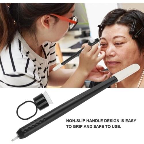 2 Sets Disposable Microblading Pen Manual Eyebrow Pencil Semi Permanent Embroidery Stencil Pen 18U with Pigment Ring Cup Tattoo