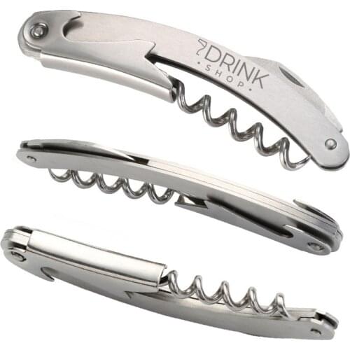 25pcs Personalized Corkscrew Wine Bottle Opener Customize Wine Openers Waiter Corkscrews Promotional Gift Corporate Giveaway