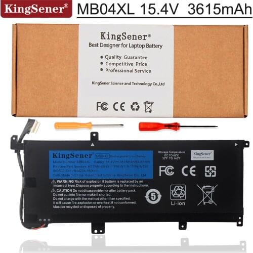 Kingsener MB04XL HSTNN-UB6X TPN-W119 Laptop Battery For HP Envy X360 Series 15-AQ103NO 15-AR000ND 15-AQ002NX 15.4V 55.67WH