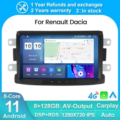 MEKEDE 2GB 32GB 2 Din Android 8 INCH Car Radio For Dacia Sandero Duster Renault Captur Lada Xray 2 Logan 2 GPS Navigation WIFI