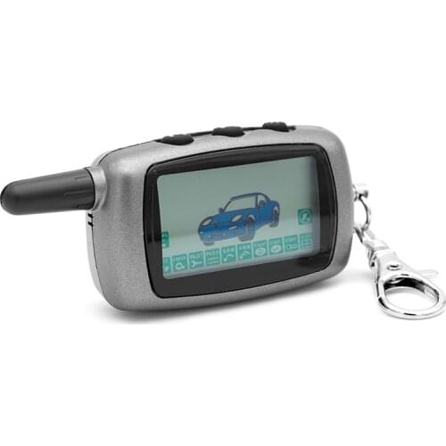 10PCS Russia Version Twage A9 Keychain For Starline A9 LCD Remote 2 Way Two Way Car Alarm System