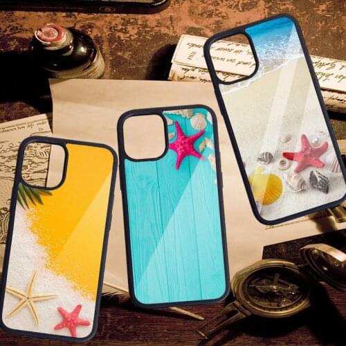 Starfish Phone Case PC for iPhone 11 12 pro XS MAX 8 7 6 6S Plus X 5S SE 2020 XR