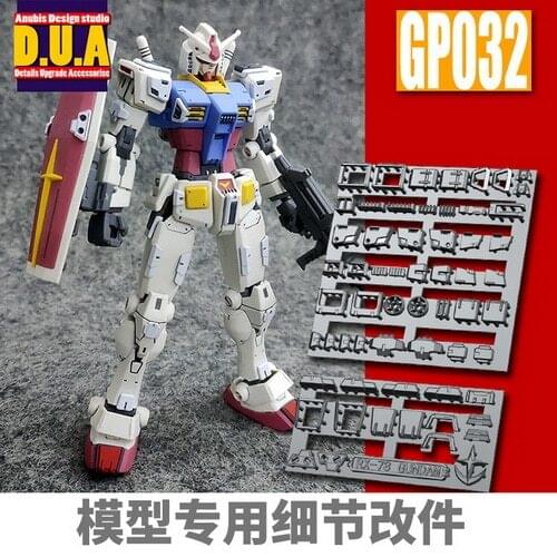 ANUBIS HG RX78 Gundam Detail Modification Parts Set GP032 Action figure Assemble Model Toys