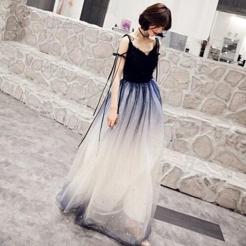 Elegant V-Neck Special Occasion Dresses Empire Sleeveless V-Neck A-Line Sequins New Floor-Length Lady Formal Party Gown E1077