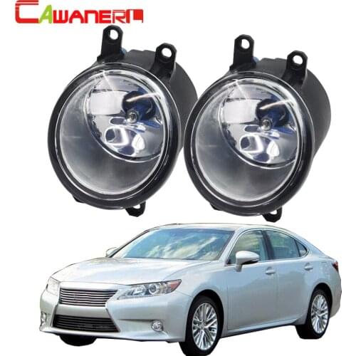 Cawanerl For 2013-2014 Lexus ES300h ES350 100W H11 Car Halogen Fog Light Daytime Running Lamp DRL 12V High Power 2 Pieces