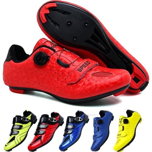 Professional Athletic Bicycle Shoes Men Self-Locking Road Bike Shoes sapatilha ciclismo Women Cycling Sneakers MTB