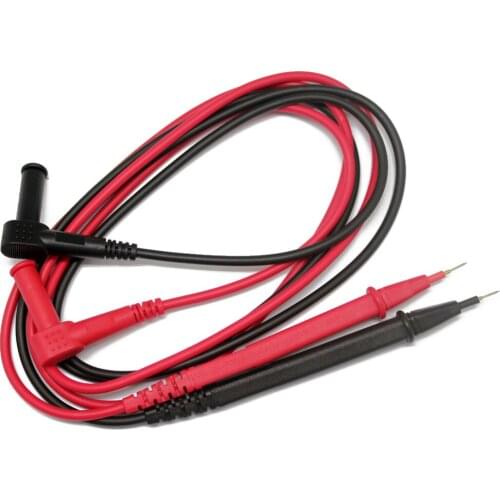 Aidetek Scalable SMD Test Leads for DMM Spring Loaded Straight Test Probe 1m Length