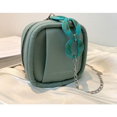 Fashion Mini Crossbody Bags For Women Chain Strap Shoulder Bag Small Square Cross Body Designer Female Handbag And Purses