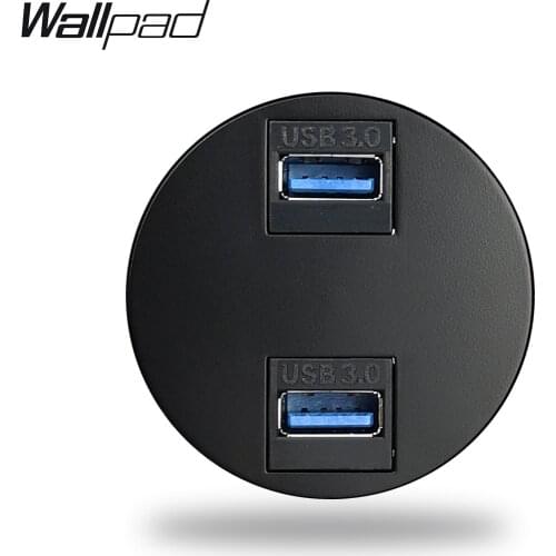 Wallpad L6 5 Colors Double 3.0 USB Extension Ports Wall Socket Module Match L6 Plates Free Combination DIY