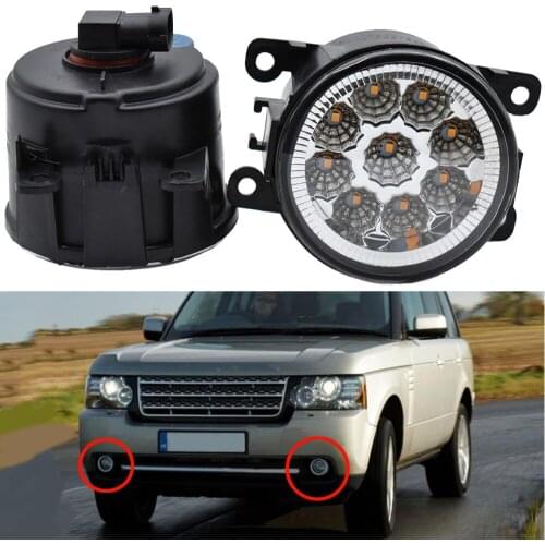 2PCS/LOT Good Quality Fog Light FitFor Land Rover Range Rover 2009 2010-2012 Fog Lights DRL H11 12V