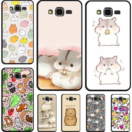 Guinea Pig Hamster Cute Cover Case For Samsung Galaxy J4 J6 Plus A6 A7 A8 A9 J8 2018 A3 A5 J3 J7 2017 J1 J5 2016