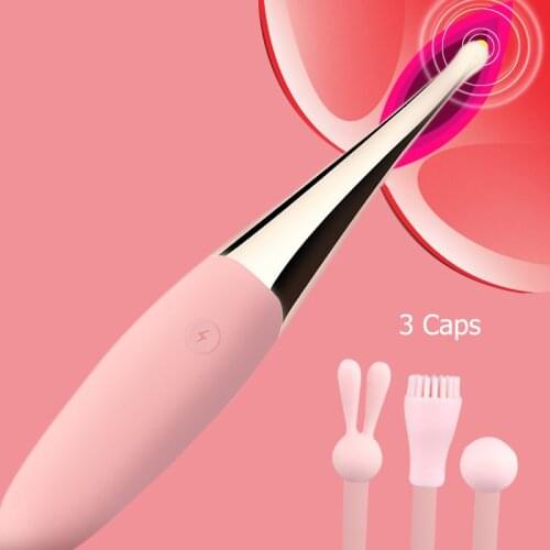 12 Frequency G Spot Clitoris Stimulator Vibrator Female Masturbation Adult Sex Toys Clit Climax Massage AV Stick Vibrator S50