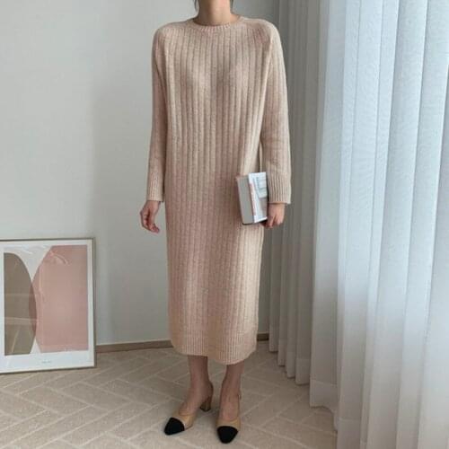 ZAHRHEONS Fashionable Knitted Dresses