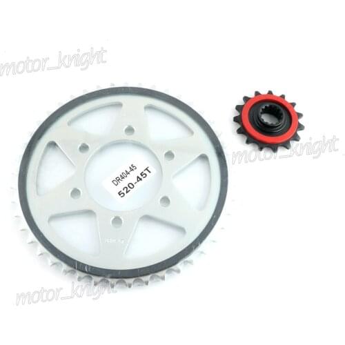 Motorcycle Sprocket Is Suitable For KAWASAKI Z800 2013-2016 Front Rear Sprocket High-Quality Hardened Gear