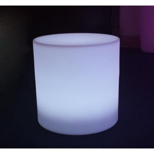 Lumineux Garden Chair for outdoor party/Led Glow Cube Led Bar Stool Fauteuil de jardin pour fete exterieure Free shipping 1pc