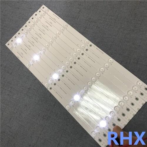 11Pieces/lot FOR Full Backlight Array LED Bars Hisense SVH500A24_5LED_Rev07_150304 HD500DF-B54/58 492MM 100%new