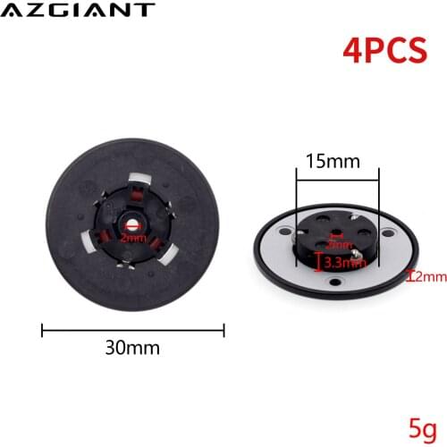 AZGIANT 4pcs DVD Motor Tray Optical Drive Tray CD Player Tray Spindle with Bead PARTS Car Accessories