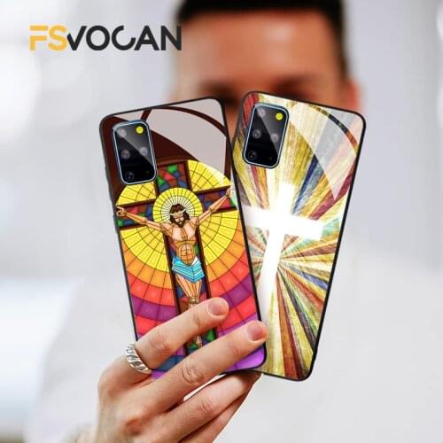 Religious Crosses Phone Case For Samsung Galaxy Note 20 10 Ultra S21 S20 FE Plus A71 A70 A51 A50 S10 Jesus Christian Faith Capa