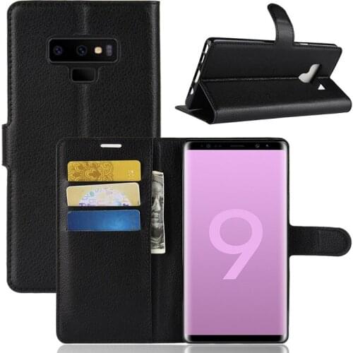Bookcover For Galaxy Note9 Case Luxury Leather wallet Cases for Galaxy A9 star Cover shockproof anti-scratch cover 100pcs