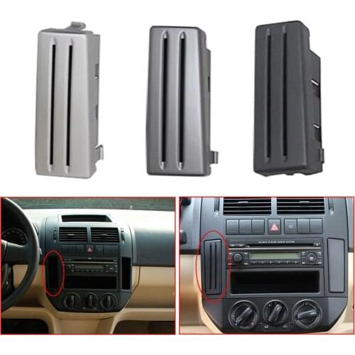 For VW Polo 9N 2005 2006 2007 2008 2009 2010 LHD Black Card Holder Card Slot Coin Slot Central Storage Box 6Q1858373
