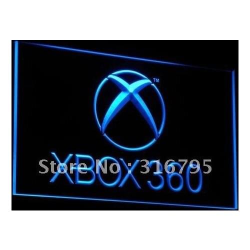 E003 XBOX 360 Game Room Bar Beer LED Neon Light Signs with On/Off Switch 20+ Colors 5 Sizes to choose