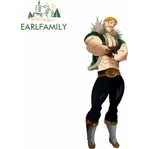 EARLFAMILY 13cm x 4.4cm For Seven Deadly Sins Motorcycle Car Stickers Waterproof Decal Graffiti Sticker Trunk Custom Printing