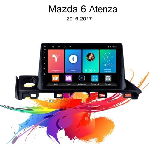 Easteregs For MAZDA ATENZA 2016-2018 2 din Adroid 8.1 Car Radio Stereo WIFI GPS Navigation Multimedia Player head unit