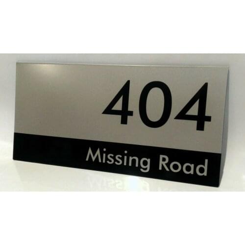 Customized Composite Aluminum-Plastic Plate Signs Street Names Apartment Addresses High Quality Patches