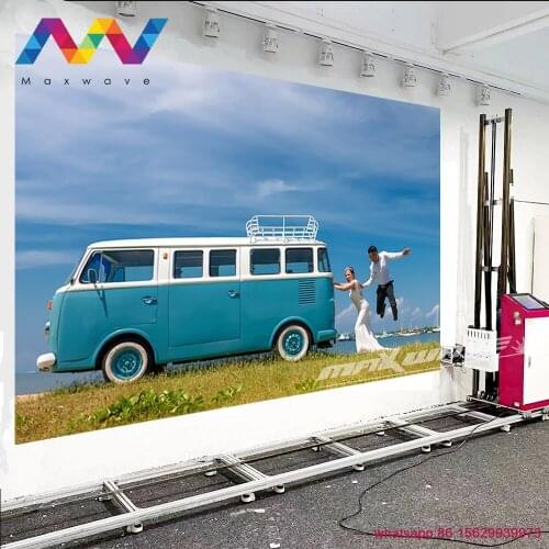 Chinese Wallpen Printer Customized Direct to Outdoor Wall Printer Art Inkjet Printer 5D Wall Printing Machine