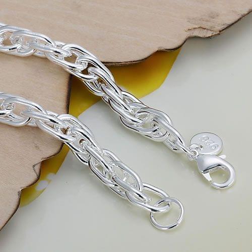 KN-H138 Wholesale Silver Color Bracelet For Ladies 925 Free Shipping Factory Price Fashion Jewelry Purple Bracelet /axhajooa