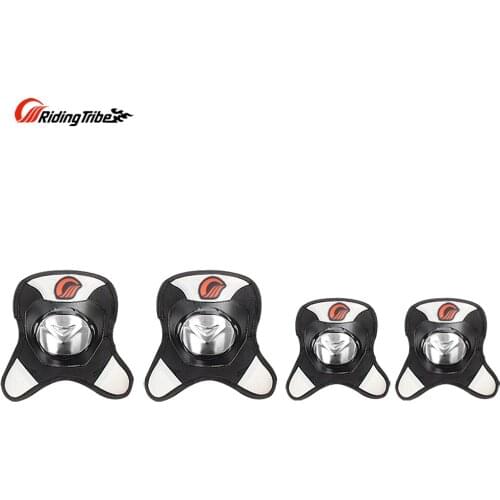 Motorcycle Protective Gear Stainless steel Kneepads Elbowpads Hard Strong Anti-collision elbow knees Body Protector Set HX-P19