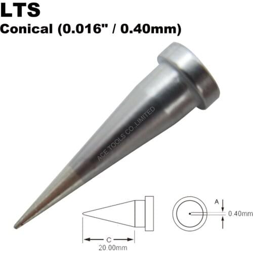 Weller LTS Conical 0.4mm Soldering Tip for WP80 WSP80 WSFP8 WD1000 WD2000 WSD81 WS81 WSF81D8 WS81D5 Handle Iron Welding Bit