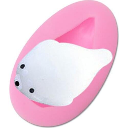 The new soft Mengzi seals Dolphin modeling silicone liquid mold soap mold epoxy mold