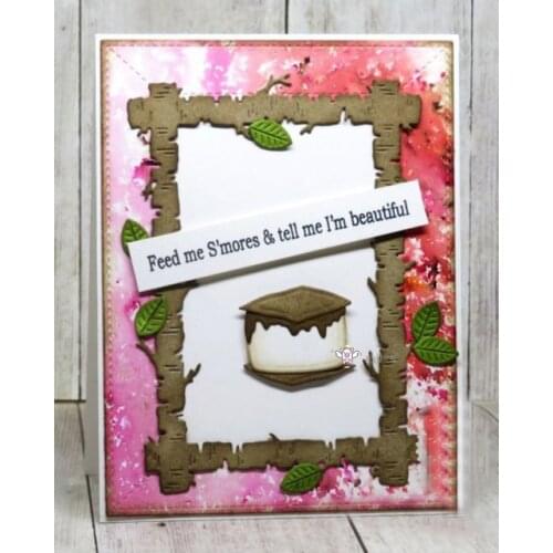 New Trunk tree leaf frame metal Cutting Dies Stencils DIY Scrapbooking Paper/photo Cards Embossing Dies