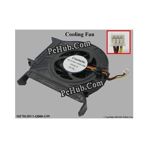 New and original CPU fan for Lenovo E46 E46A E46L E46G K46 K46A K46L laptop fan DFS541305LH0T F9W5 MF70130v1-Q000-G99