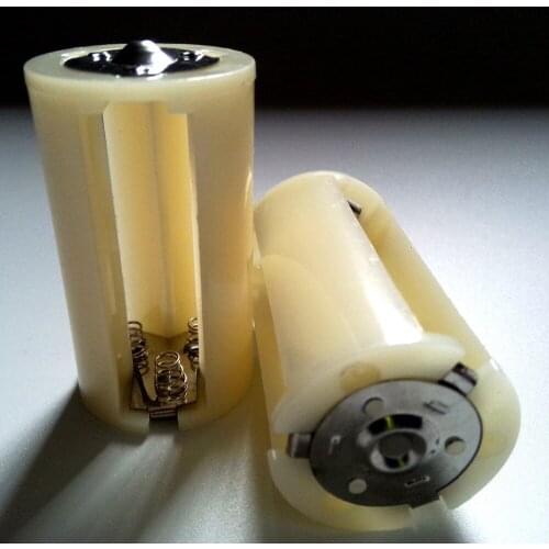 Aipinchun 10Pcs/Lot Parallel Adapter 3Pcs AA Or LR6 To 1 D Size Battery Holder Case Box Convertor