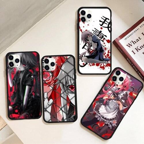 Anime Mirai Nikki Phone Case Rubber for iPhone 12 pro max mini 11 pro XS MAX 8 7 6 6S Plus X 5S SE 2020 XR case