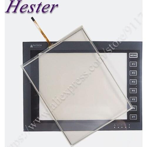 Touch Screen Glass for PWS6A00T-N PWS6A00T-P Touch Panel Digitizer for PWS6A00F-P Touchscreen with Front Overlay Protective Film