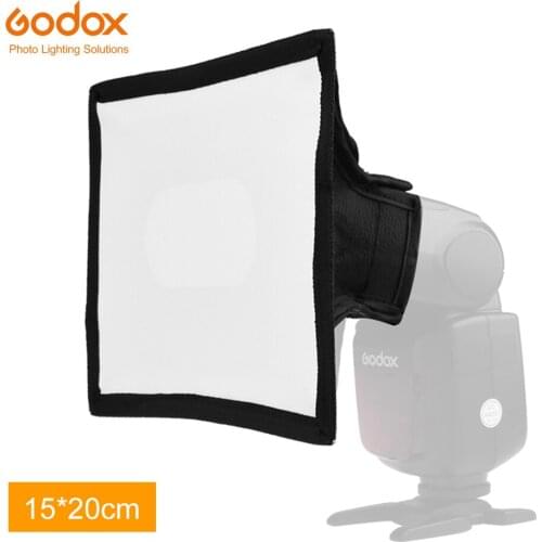 Godox SB15*20 Universal 15x20cm Light Flash Diffuser Foldable Softbox For camera flash For Godox Canon Nikon Sony Flash