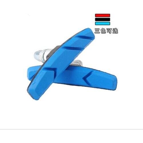 100pairs/lot brake pads bicycle brake block mountain bike brake pads v brake pads bicycle ride with Retail Package