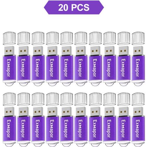 16GB Flash Drive, USB 2.0 32GB 8GB Thumb Drives Bulk Memory Stick 4GB 2GB Jump Drive Pen Drive Zip Drive for Data Storage Purple
