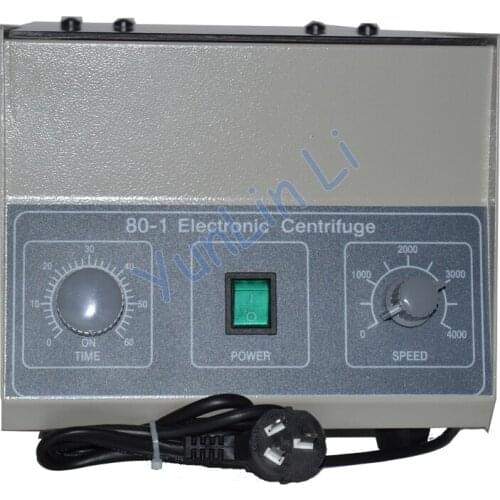 80-1 Desktop Electric Centrifuge Medical Lab Centrifuge Laboratory Centrifuge 4000rpm CE 6 x 20ml