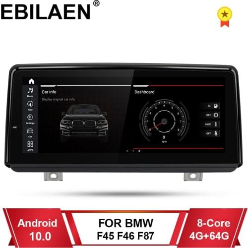 Qualcomm Car Multimedia Player For BMW F45 F46 F87 MPV NBT EVO 2013-2019 System Android 10.0 Auto Navigation 8.8' IPS Head Unit