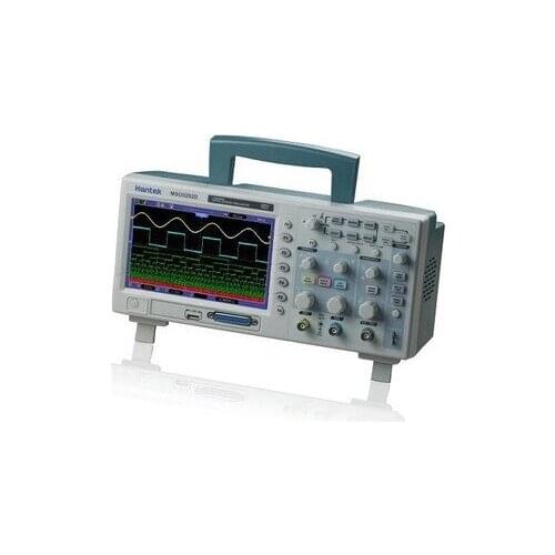 Fast arrival High Auality Hantek MSO5202D 200MHz 2 Ch 1GSa/s Digital Multimeter Oscilloscope 16Ch Logic Analyzer 2in1