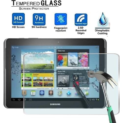 For Samsung Galaxy Note 10.1 LTE N8020 -Premium Tablet 9H Tempered Glass Screen Protector Film Protector Guard Cover