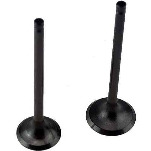 Motorcycle GS125 GN125 engine valve include inlet outlet valve stem (intake exhaust) durable for Suzuki 125cc GS GN 125 part