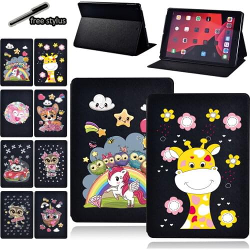 Tablet Case for IPad 2/3/4/iPad 8/iPad Pro 11/Pro 9.7/iPad 8/ipad 5/6/7/iPad Air 4/1/2/3/IPad Mini 1/2/3/4/5 Cover Case+ Stylus