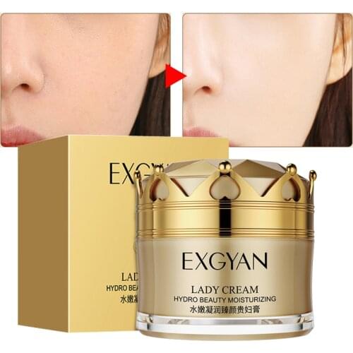 Lady Face Whitening Cream Moisturizing and Refining Face Cream Dark Skin Spots Scars Gentle Refreshing Brightening Skin Care