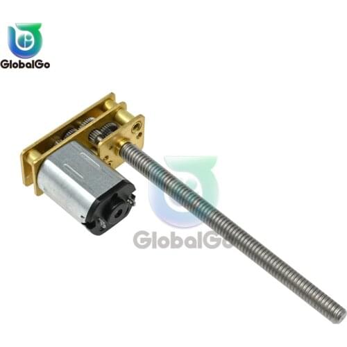 GA1024-N20-M4*55 Toy Car DC Gear Motor DC 3 6V 12V 100RPM Low Noise Electronic Component Motor